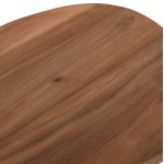 ΒΟΗΘΗΤΙΚΟ ΤΡΑΠΕΖΙ AIDA HM4692.02 FIBER CEMENT ΛΕΥΚΟ--ΞΥΛΟ TEAK TOP 47x60x59Υεκ