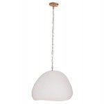 ΦΩΤΙΣΤΙΚΟ ΟΡΟΦΗΣ ΚΡΕΜΑΣΤΟ JAYLEN HM4703.02S FIBER CEMENT ΛΕΥΚΟ