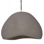 ΦΩΤΙΣΤΙΚΟ ΟΡΟΦΗΣ ΚΡΕΜΑΣΤΟ JAYLEN HM4703.03L FIBER CEMENT ΓΚΡΙ 65x55x45Υεκ.