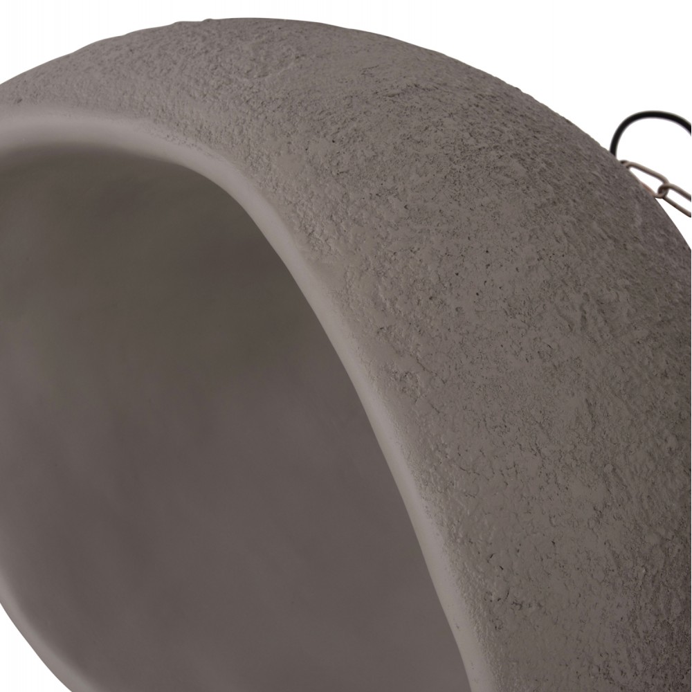 ΦΩΤΙΣΤΙΚΟ ΟΡΟΦΗΣ ΚΡΕΜΑΣΤΟ JAYLEN HM4703.03L FIBER CEMENT ΓΚΡΙ 65x55x45Υεκ.