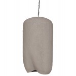 ΦΩΤΙΣΤΙΚΟ ΟΡΟΦΗΣ ΚΡΕΜΑΣΤΟ LOGKY HM4704.03L--FIBER CEMENT ΓΚΡΙ 35x35x67Υεκ