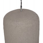 ΦΩΤΙΣΤΙΚΟ ΟΡΟΦΗΣ ΚΡΕΜΑΣΤΟ LOGKY HM4704.03L--FIBER CEMENT ΓΚΡΙ 35x35x67Υεκ