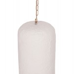 ΦΩΤΙΣΤΙΚΟ ΟΡΟΦΗΣ ΚΡΕΜΑΣΤΟ LOGKY HM4704.02S--FIBER CEMENT ΛΕΥΚΟ Φ24x47Υεκ