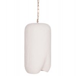 ΦΩΤΙΣΤΙΚΟ ΟΡΟΦΗΣ ΚΡΕΜΑΣΤΟ LOGKY HM4704.02S--FIBER CEMENT ΛΕΥΚΟ Φ24x47Υεκ