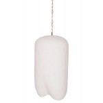 ΦΩΤΙΣΤΙΚΟ ΟΡΟΦΗΣ ΚΡΕΜΑΣΤΟ LOGKY HM4704.02L--FIBER CEMENT ΛΕΥΚΟ 35x35x67Υεκ