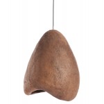 ΦΩΤΙΣΤΙΚΟ ΟΡΟΦΗΣ ΜΕ ΟΨΗ ΠΕΤΡΑΣ STONER (S) HM4417 ΣΚΟΥΡΟ ΜΠΕΖ 35x27x40Υεκ.