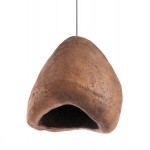 ΦΩΤΙΣΤΙΚΟ ΟΡΟΦΗΣ ΜΕ ΟΨΗ ΠΕΤΡΑΣ STONER (S) HM4417 ΣΚΟΥΡΟ ΜΠΕΖ 35x27x40Υεκ.