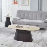 ΤΡΑΠΕΖΙ ΣΑΛΟΝΙΟΥ ΟΒΑΛ CATER HM18321 ΚΕΡΑΜΙΚΟ TOP ΟΨΗ ΤΡΑΒΕΡΤΙΝΑΣ-MDF ΒΑΣΗ 124x63x39Υεκ