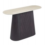 ΚΟΝΣΟΛΑ CATER HM18323 ΚΕΡΑΜΙΚΟ TOP ΟΨΗ ΤΡΑΒΕΡΤΙΝΑΣ-MDF ΒΑΣΗ 120x40x77Υεκ.
