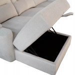 ΚΑΝΑΠΕΣ ΑΡΙΣΤΕΡΗ ΓΩΝΙΑ SYNTHIA HM3308.01L ΑΝΑΚΛΙΣΗ & ΑΠΟΘ.ΧΩΡΟΣ--ΜΠΕΖ 246x159x97Υεκ