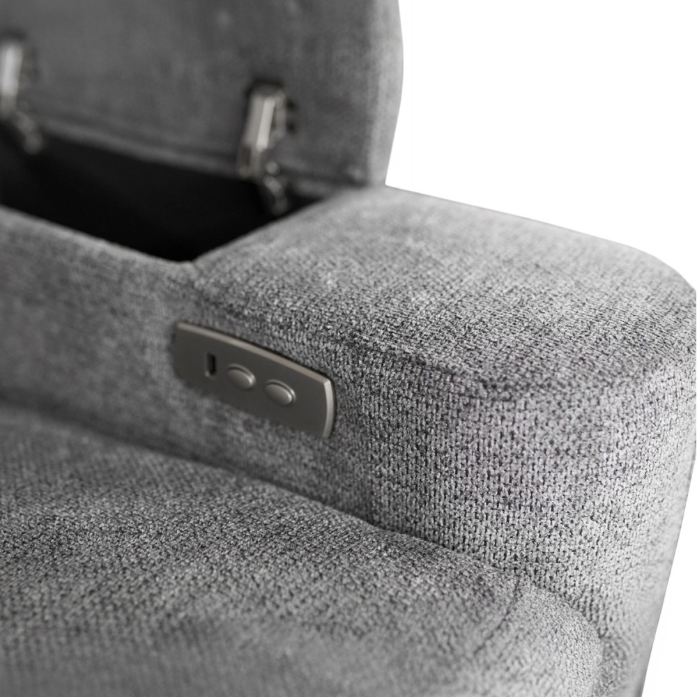 ΚΑΝΑΠΕΣ ΔΕΞΙΑ ΓΩΝΙΑ SYNTHIA HM3308.03R ΑΝΑΚΛΙΣΗ & ΑΠΟΘ.ΧΩΡΟΣ--ΓΚΡΙ 246x159x97Υεκ