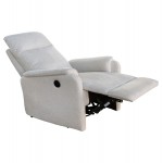 ΠΟΛΥΘΡΟΝΑ RELAX ΜΕ ΗΛΕΚΤΡΙΚΗ ΑΝΑΚΛΙΣΗ SYNTHIA HM3309.01 ΜΠΕΖ ΥΦΑΣΜΑ 75x86x100Yεκ