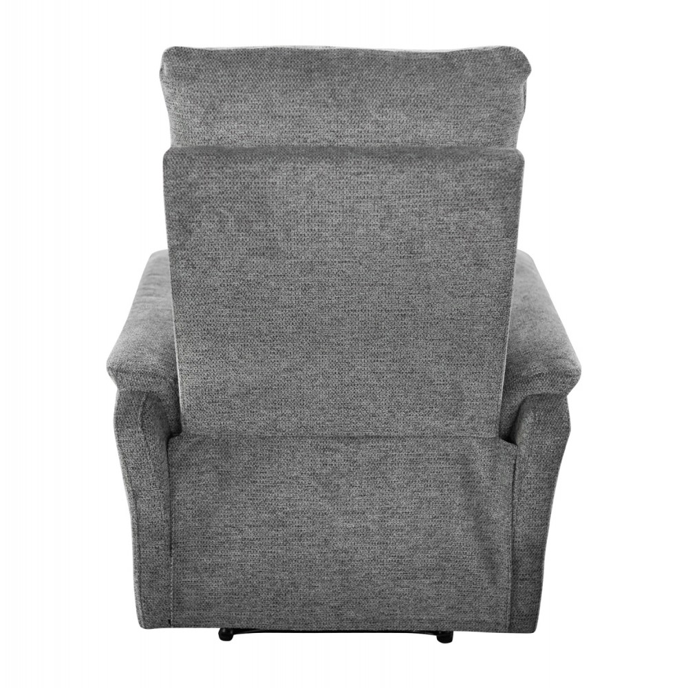 ΠΟΛΥΘΡΟΝΑ RELAX ΜΕ ΗΛΕΚΤΡΙΚΗ ΑΝΑΚΛΙΣΗ SYNTHIA HM3309.03 ΓΚΡΙ ΥΦΑΣΜΑ 75x86x100Yεκ