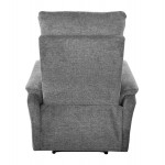 ΠΟΛΥΘΡΟΝΑ RELAX ΜΕ ΗΛΕΚΤΡΙΚΗ ΑΝΑΚΛΙΣΗ SYNTHIA HM3309.03 ΓΚΡΙ ΥΦΑΣΜΑ 75x86x100Yεκ