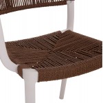 ΠΟΛΥΘΡΟΝΑ ΕΞ.ΧΩΡΟΥ STRIDER HM6391.01 ΛΕΥΚΟ ΠΟΛΥΠΡΟΠΥΛΕΝΙΟ--ΚΑΦΕ ΣΧΟΙΝΙ 57x53x80Υεκ.