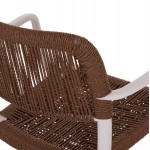 ΠΟΛΥΘΡΟΝΑ ΕΞ.ΧΩΡΟΥ STRIDER HM6391.01 ΛΕΥΚΟ ΠΟΛΥΠΡΟΠΥΛΕΝΙΟ--ΚΑΦΕ ΣΧΟΙΝΙ 57x53x80Υεκ.