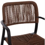 ΠΟΛΥΘΡΟΝΑ ΕΞ.ΧΩΡΟΥ STRIDER HM6391.02 ΜΑΥΡΟ ΠΟΛΥΠΡΟΠΥΛΕΝΙΟ--ΚΑΦΕ ΣΧΟΙΝΙ 57x53x80Υεκ.