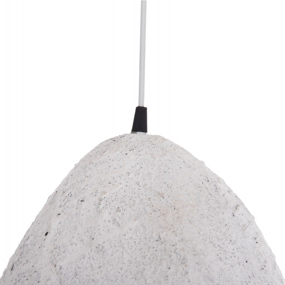 ΦΩΤΙΣΤΙΚΟ ΟΡΟΦΗΣ ΜΕ ΟΨΗ ΠΕΤΡΑΣ STONER (S) HM4417.02 ΛΕΥΚΟ 37x30x45Υεκ.