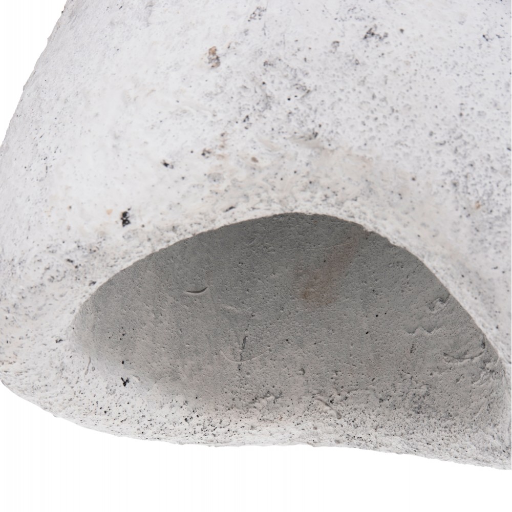 ΦΩΤΙΣΤΙΚΟ ΟΡΟΦΗΣ ΜΕ ΟΨΗ ΠΕΤΡΑΣ STONER (S) HM4417.02 ΛΕΥΚΟ 37x30x45Υεκ.