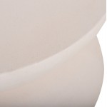 ΤΡΑΠΕΖΙ ΣΑΛΟΝΙΟΥ ANNA HM18158.02 FIBER CEMENT ΣΕ ΛΕΥΚΟ--Φ92x44.5Υεκ