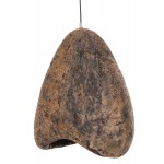 ΦΩΤΙΣΤΙΚΟ ΟΡΟΦΗΣ ΜΕ ΟΨΗ ΠΕΤΡΑΣ STONER (S) HM4417.03 ΓΚΡΙ/ΚΑΦΕ-- 37x30x45Υεκ.