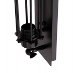 ΑΠΛΙΚΑ ΤΟΙΧΟΥ 2ΦΩΤΗ BEACON HM4463 ΜΕΤΑΛΛΟ ΣΕ ΜΑΥΡΟ 10x10x47Υεκ.