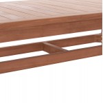ΤΡΑΠΕΖΙ ΤΡΑΠΕΖΑΡΙΑΣ WONDER HM18116 ΞΥΛΟ TEAK--ΦΥΣΙΚΟ 180x91x75Υεκ.