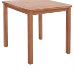 ΤΡΑΠΕΖΙ ΤΕΤΡΑΓΩΝΟ PRESSCOT HM18122 ΞΥΛΟ TEAK--ΦΥΣΙΚΟ 80x80x76Υεκ.