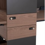 ΣΤΑΘΜΟΣ ΕΡΓΑΣΙΑΣ 4Θ MAVIX HM2158 ΜΕΛΑΜΙΝΗ-ΜΕΤΑΛΛΟ ΓΚΡΙ-ΚΑΡΥΔΙ 280x123x110Υεκ
