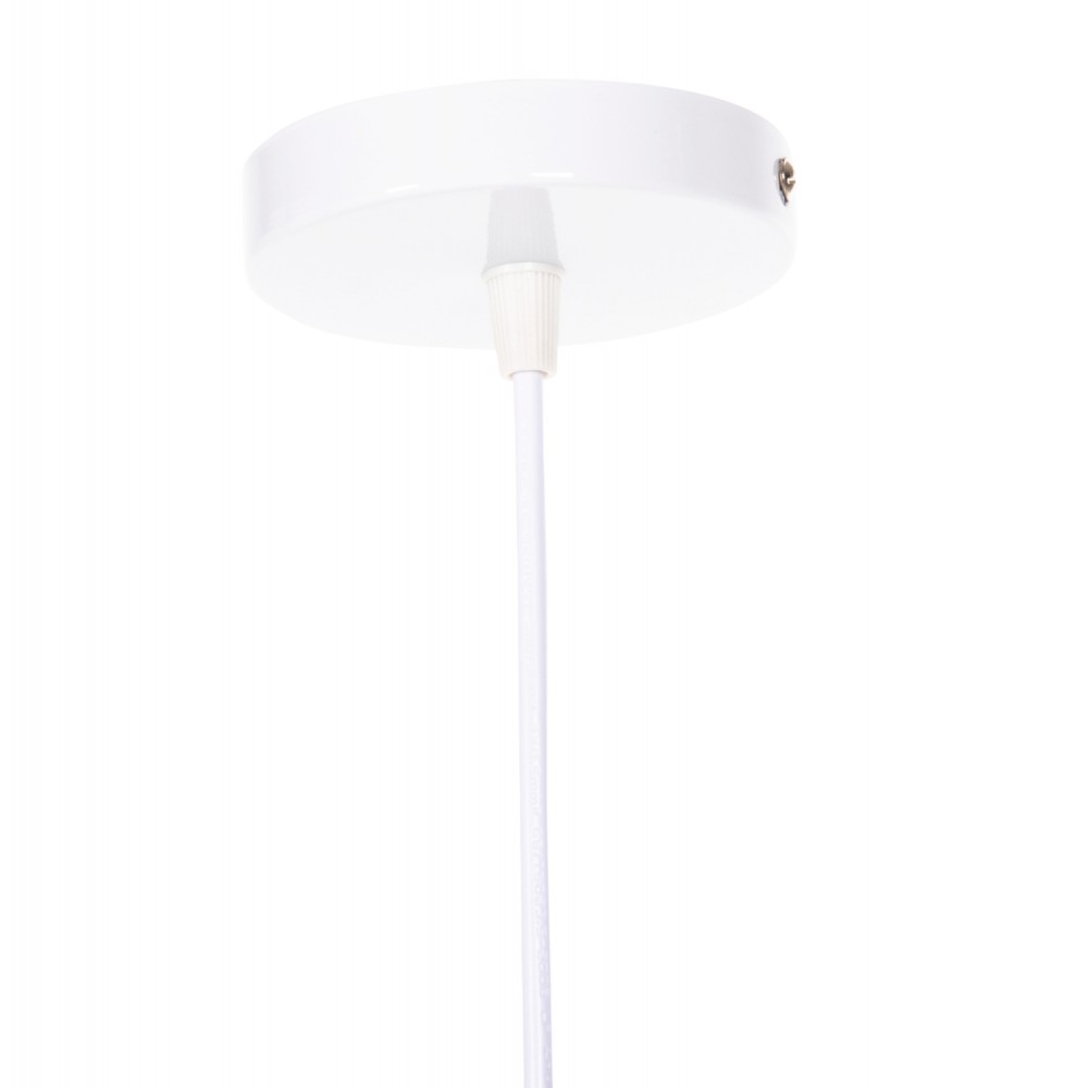 ΦΩΤΙΣΤΙΚΟ ΟΡΟΦΗΣ ΚΡΕΜΑΣΤΟ HM4144 ΛΕΥΚΟ ΜΕΤΑΛΛΙΚΟ ΚΑΠΕΛΟ 24,5x24,5x113Υεκ.