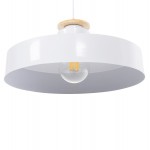 ΦΩΤΙΣΤΙΚΟ ΟΡΟΦΗΣ ΚΡΕΜΑΣΤΟ HM4159.02 ΛΕΥΚΟ ΜΕΤΑΛΛΙΚΟ ΚΑΠΕΛΟ Φ40x116Υεκ