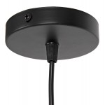 ΦΩΤΙΣΤΙΚΟ ΟΡΟΦΗΣ ΚΡΕΜΑΣΤΟ HM4162 ΜΑΥΡΟ ΜΕΤΑΛΛΟ-ΧΡΥΣΗ ΛΕΠΤΟΜΕΡΕΙΑ Φ30x109Υεκ