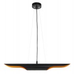 ΦΩΤΙΣΤΙΚΟ ΟΡΟΦΗΣ ΚΡΕΜΑΣΤΟ HM4172 ΜΑΥΡΟΣ ΜΕΤΑΛΛΙΚΟΣ ΣΩΛΗΝΑΣ-2 ΛΑΜΠΕΣ Φ6x60Υεκ.