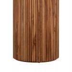 ΤΡΑΠΕΖΙ ΤΡΑΠΕΖΑΡΙΑΣ ΣΤΡΟΓΓΥΛΟ RODER HM9896 ΞΥΛΟ ΤΕΑΚ- 3εκ. πάχος επιφ.- Φ130x79,5Υεκ