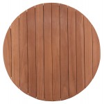 ΕΠΙΦΑΝΕΙΑ ΤΡΑΠΕΖΙΟΥ ΣΤΡΟΓΓΥΛΗ HM18132 ΞΥΛΟ TEAK--ΦΥΣΙΚΟ Φ60x4(πάχος)εκ.