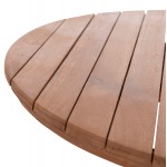 ΕΠΙΦΑΝΕΙΑ ΤΡΑΠΕΖΙΟΥ ΣΤΡΟΓΓΥΛΗ HM18133 ΞΥΛΟ TEAK--ΦΥΣΙΚΟ Φ70x4(πάχος)εκ.
