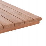 ΕΠΙΦΑΝΕΙΑ ΤΡΑΠΕΖΙΟΥ ΤΕΤΡΑΓΩΝΗ HM18135 ΞΥΛΟ TEAK--ΦΥΣΙΚΟ 60x60x4(πάχος)εκ.