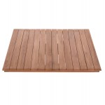 ΕΠΙΦΑΝΕΙΑ ΤΡΑΠΕΖΙΟΥ ΤΕΤΡΑΓΩΝΗ HM18136 ΞΥΛΟ TEAK--ΦΥΣΙΚΟ 70x70x4(πάχος)εκ.