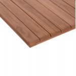 ΕΠΙΦΑΝΕΙΑ ΤΡΑΠΕΖΙΟΥ ΤΕΤΡΑΓΩΝΗ HM18136 ΞΥΛΟ TEAK--ΦΥΣΙΚΟ 70x70x4(πάχος)εκ.