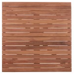 ΕΠΙΦΑΝΕΙΑ ΤΡΑΠΕΖΙΟΥ ΤΕΤΡΑΓΩΝΗ HM18137 ΞΥΛΟ TEAK--ΦΥΣΙΚΟ 80x80x4(πάχος)εκ.
