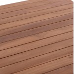 ΕΠΙΦΑΝΕΙΑ ΤΡΑΠΕΖΙΟΥ ΤΕΤΡΑΓΩΝΗ HM18137 ΞΥΛΟ TEAK--ΦΥΣΙΚΟ 80x80x4(πάχος)εκ.