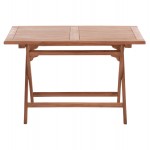 ΤΡΑΠΕΖΙ ΠΤΥΣΣΟΜΕΝΟ ΟΡΘΟΓΩΝΙΟ ERIS HM18117 ΞΥΛΟ TEAK--ΦΥΣΙΚΟ 120x70x76Υεκ.