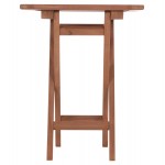 ΤΡΑΠΕΖΙ ΣΚΗΝΟΘΕΤΗ ΤΕΤΡΑΓΩΝΟ ERIS HM18118 ΞΥΛΟ TEAK--ΦΥΣΙΚΟ 60x60x75Υεκ.
