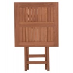 ΤΡΑΠΕΖΙ ΣΚΗΝΟΘΕΤΗ ΤΕΤΡΑΓΩΝΟ ERIS HM18118 ΞΥΛΟ TEAK--ΦΥΣΙΚΟ 60x60x75Υεκ.