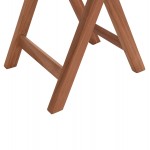 ΤΡΑΠΕΖΙ ΣΚΗΝΟΘΕΤΗ ΣΤΡΟΓΓΥΛΟ HEIDEL HM18120 ΞΥΛΟ TEAK--ΦΥΣΙΚΟ Φ60x75Υεκ.