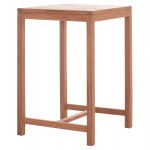 ΤΡΑΠΕΖΙ ΜΠΑΡ ΤΕΤΡΑΓΩΝΟ PRESSCOT HM18113 ΞΥΛΟ TEAK ΣΕ ΦΥΣΙΚΟ 70x70x105Υεκ.