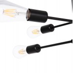 ΦΩΤΙΣΤΙΚΟ ΟΡΟΦΗΣ ΠΟΛΥΦΩΤΟ LIGHTY HM7427.11 ΜΕΤΑΛΛΟ ΣΕ ΜΑΥΡΟ 51x51x23Υεκ.