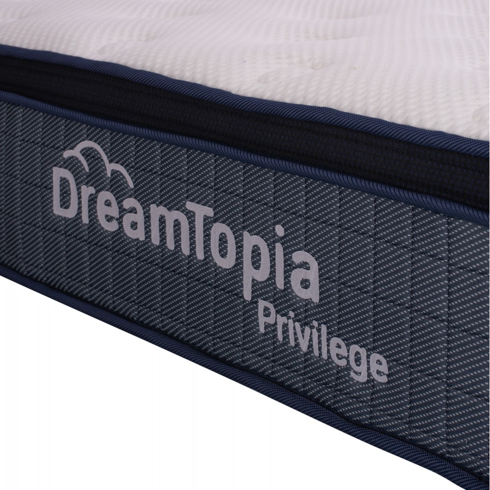 ΣΤΡΩΜΑ DREAMTOPIA, σειρά PRIVILEGE HM660.90 POCKET SPRING ΜΕ ΑΝΩΣΤΡΩΜΑ 90X190εκ.