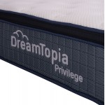 ΣΤΡΩΜΑ DREAMTOPIA, σειρά PRIVILEGE HM660.90 POCKET SPRING ΜΕ ΑΝΩΣΤΡΩΜΑ 90X190εκ.