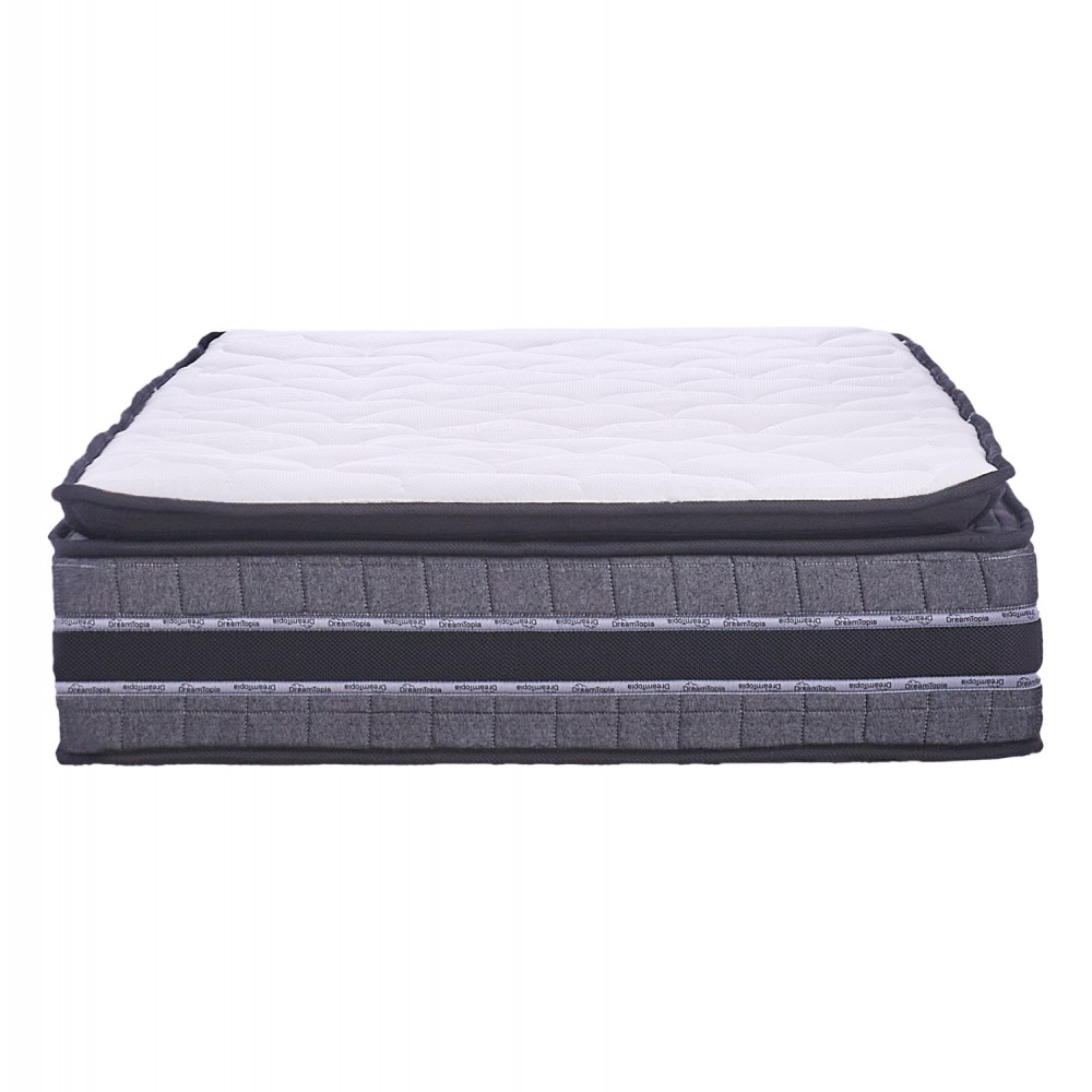 ΣΤΡΩΜΑ DREAMTOPIA FRANKLIN HM657.90 BONNELL SPRING ΜΕ ΑΝΩΣΤΡΩΜΑ 90x190 εκ.